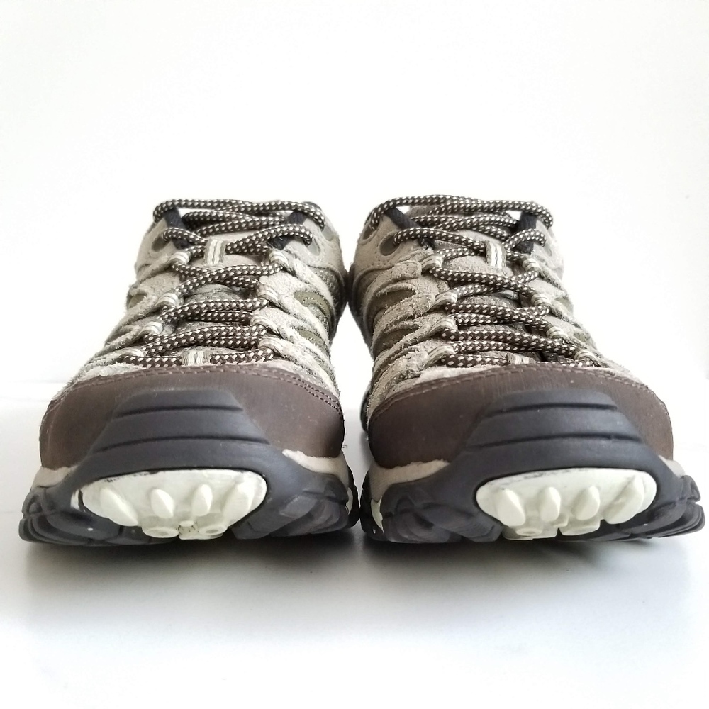 Merrell Moab Low Gray Suede Granite Hiking Shoes - Picture 5 of 8